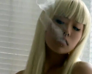 Chinese smoking porno