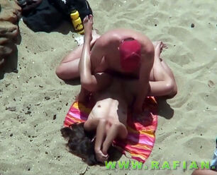 3some beach orgy